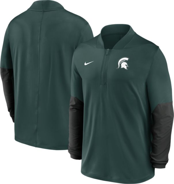 Michigan State University Spartans Dri-Fit Midweight 1/2 Zip Top