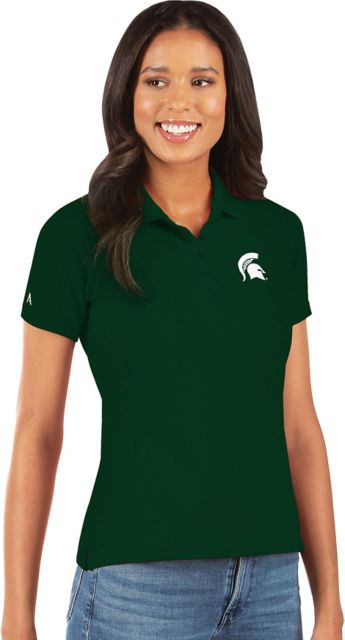 Michigan State University Women's Legacy Pique Polo - ONLINE ONLY