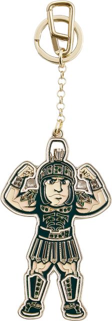 Michigan State University Spartans Keychain