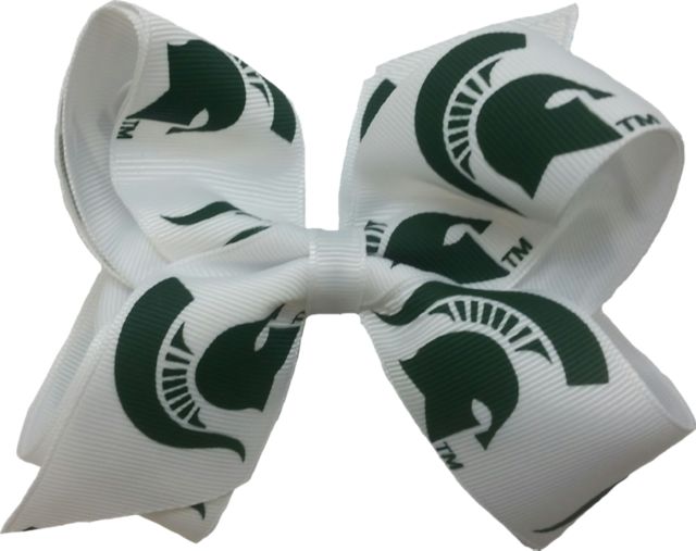 Michigan State University Child 2-Toned Hairbow