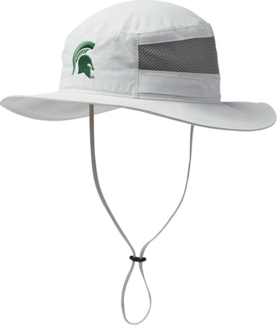 Unisex Columbia Gray Michigan State Spartans Bora Bora Booney II Omni-Shade  Hat