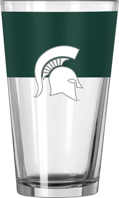 Michigan State University Drinking Glass