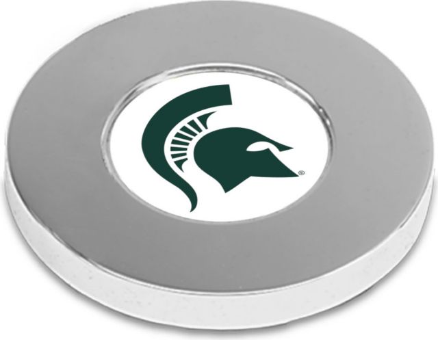 CSI Silver Paperwitheight (Gift Boxed) With Colored Medallion - ONLINE ONLY