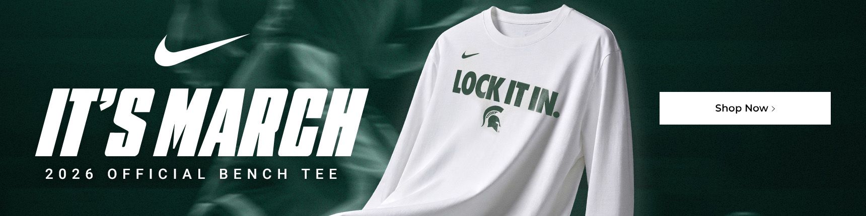 It's March. 2026 official bench tee.