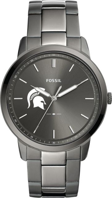 Fossil The Minimalist Three-Hand Smoke Stainless Steel Watch - ONLINE ONLY