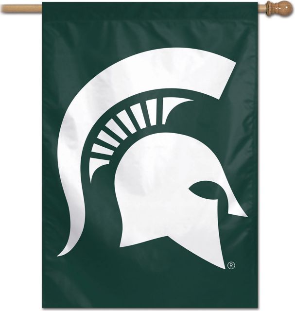 Michigan State University 28''X40'' Vertical Flag  - ONLINE ONLY