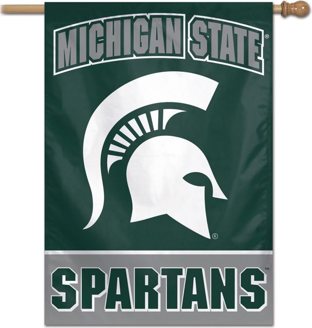 Michigan State University 28''X40'' Vertical Flag  - ONLINE ONLY