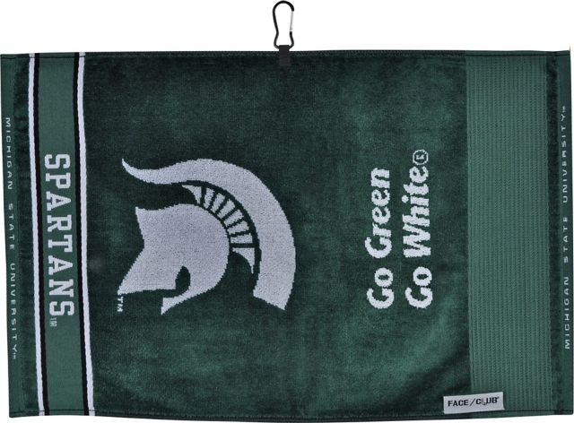 Michigan State University Jacquard Golf Towel  - ONLINE ONLY