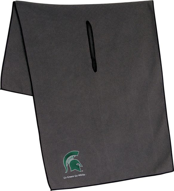 Michigan State University 19''X41'' Grey Microfiber Towel - ONLINE ONLY