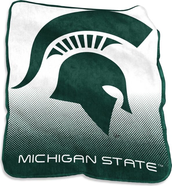 Michigan State Raschel Throw - ONLINE ONLY