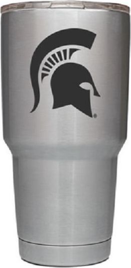 YETI Collegiate Rambler 30oz White Tumbler: University of Michigan