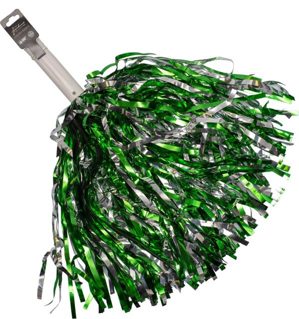 Michigan State University Short Stick Shimmer Pom
