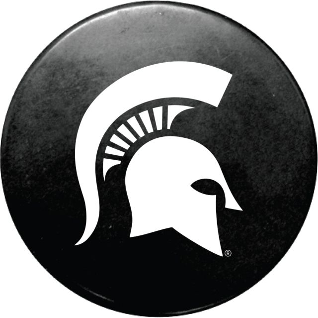 Michigan State University Spartans Hockey Puck
