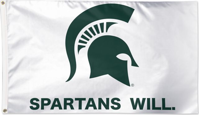 Michigan State University Spartans Will 3'x5' Deluxe Flag