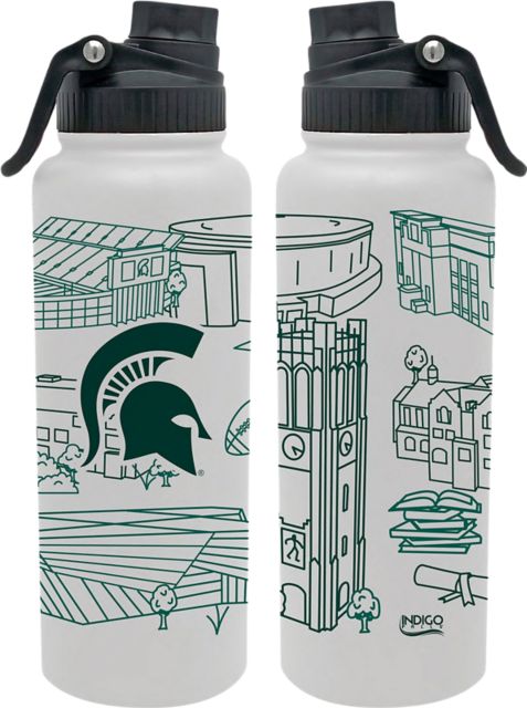 Michigan State University 34 oz. Campus Water Bottle