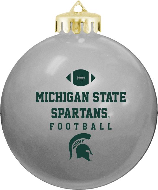 Michigan State University Football Ornament