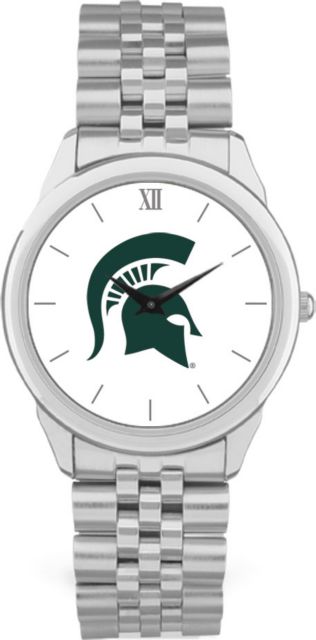 CSI Men's Silver Rolled Link Withristwithatch (Gift Box) With Colored Medallion - ONLINE ONLY