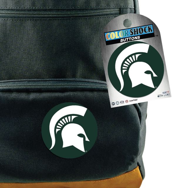 Michigan State University Spartans 3'' Button