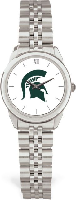 CSI Women's Silver Rolled Link Watch (Gift Boxed)  With Colored Medallion - ONLINE ONLY