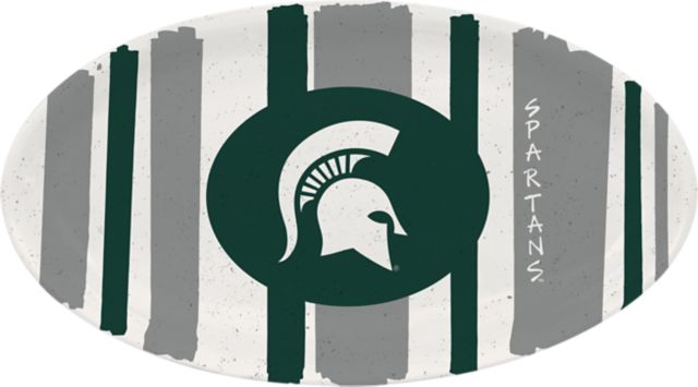 Michigan State University Small Oval Platter