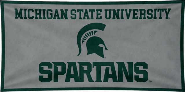 Michigan State University Spartans 18 x 36 inch Banner