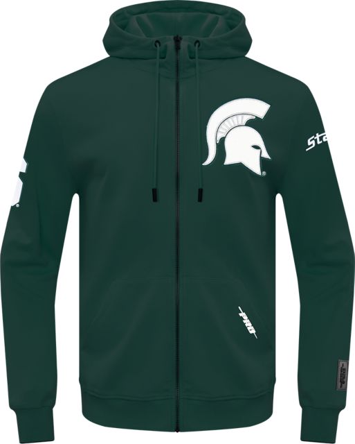 Michigan State University Full Zip Hooded Sweatshirt