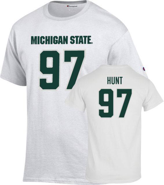 Michigan State Football T-Shirt - 97 - Hunt  - ONLINE ONLY