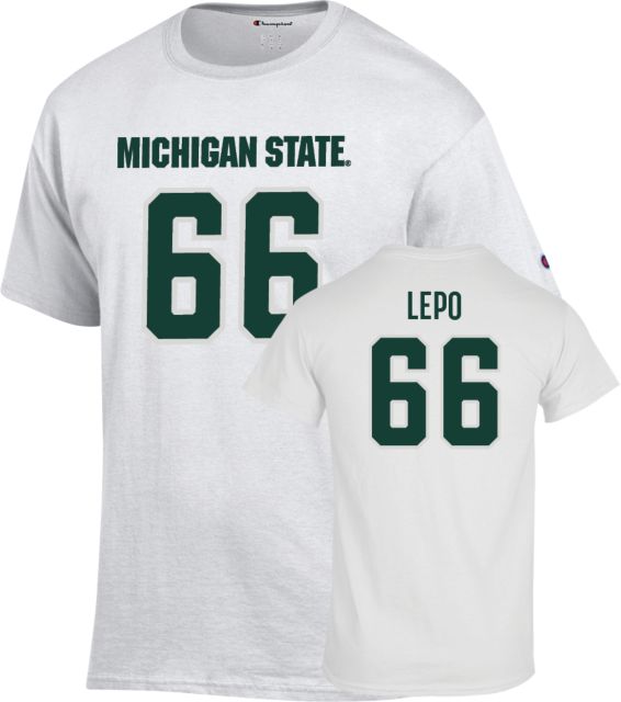 Michigan State Football T-Shirt - 66 - Lepo  - ONLINE ONLY