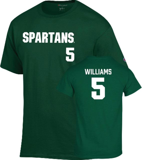 Michigan State Baseball T-Shirt Christian Williams - 5 - ONLINE ONLY