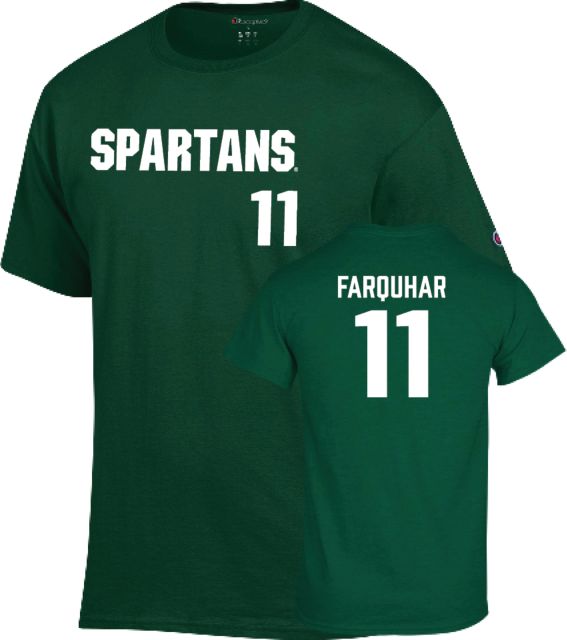 Michigan State Baseball T-Shirt Tate Farquhar - 11 - ONLINE ONLY