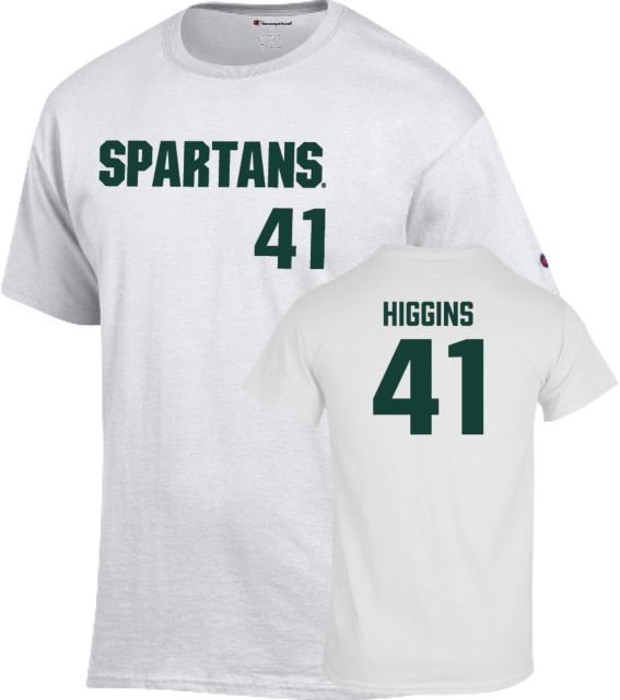 Michigan State Baseball T-Shirt Nolan Higgins - 41 - ONLINE ONLY