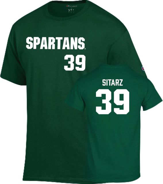 Michigan State Baseball T-Shirt Gavin Sitarz - 39 - ONLINE ONLY