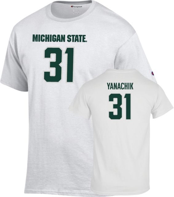 Michigan State Football T-Shirt Jack Yanachik - 31 - ONLINE ONLY