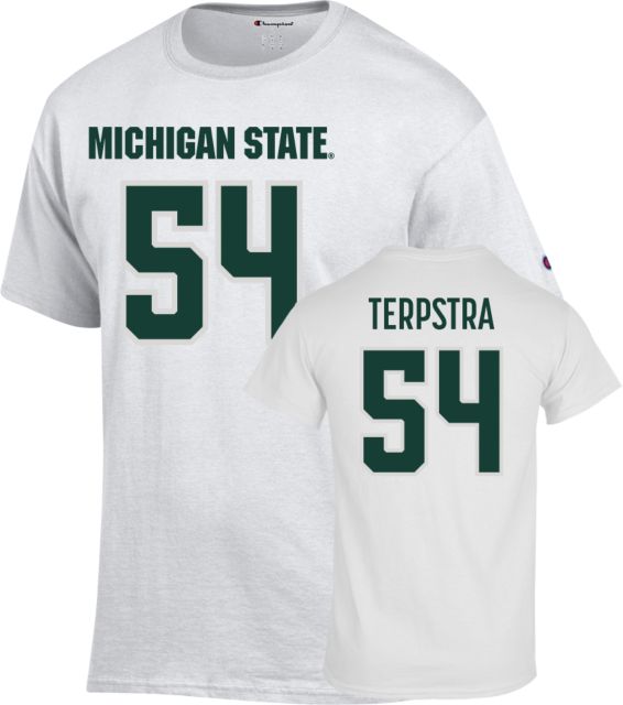 Michigan State Football T-Shirt Cooper Terpstra - 54 - ONLINE ONLY