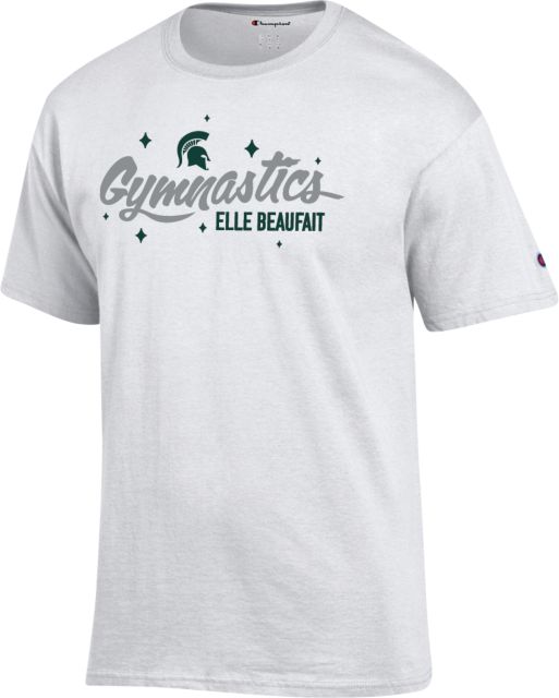 Michigan State Women's Gymnastics T-Shirt Elle Beaufait - ONLINE ONLY