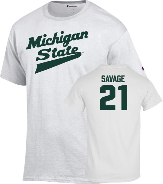 MICHIGAN STATE 81番 シャツ Lサイズ mens-league-collegiate-wear-