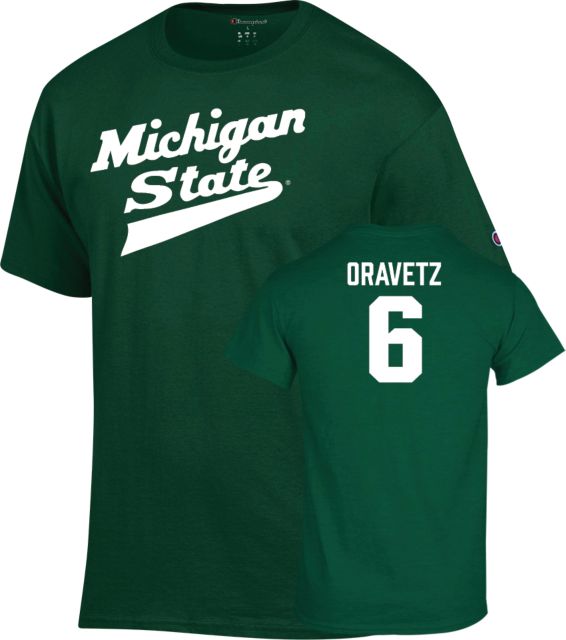 Michigan State Hockey T-Shirt Austin Oravetz - 6 - ONLINE ONLY