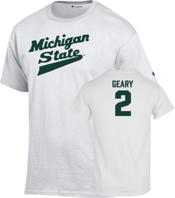 Michigan State Hockey T-Shirt Patrick Geary - 2 - ONLINE ONLY