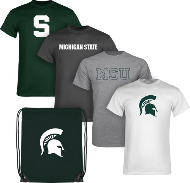 Michigan State University Short Sleeve T-Shirts Color Out Pack