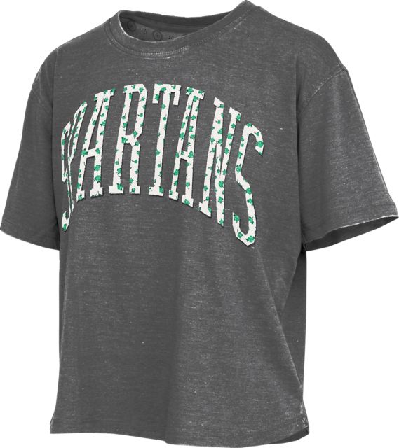 Michigan State University Women's Cropped Short Sleeve T-Shirt