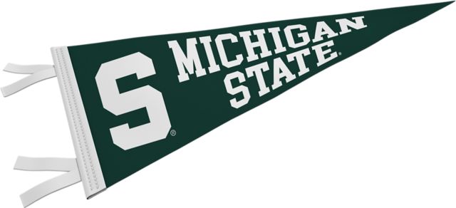 Michigan State University 9'' x 24'' Pennant