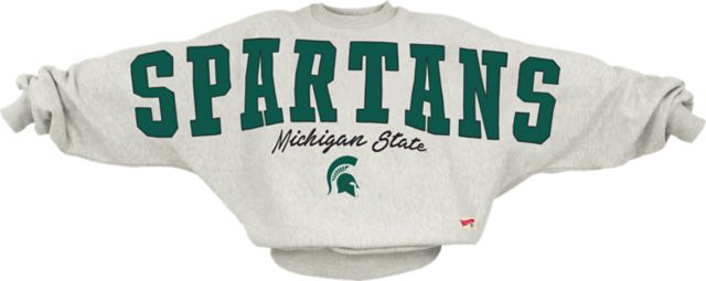 Michigan State University Women's Oversized Crewneck Sweatshirt
