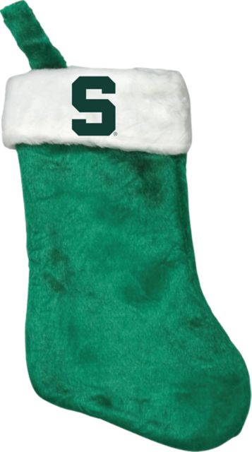Michigan State University Plush Stocking