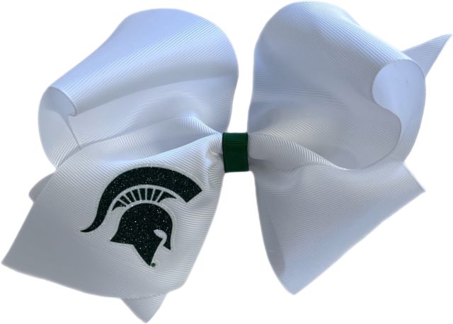Michigan State University Spartans Child Cheer Bow
