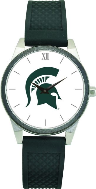 CSI Women's Wristwatch (Gift Boxed) With Black Silicone Strap And Color Medallion. - ONLINE ONLY