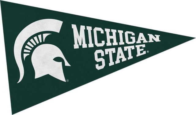 Michigan State University Spartans Mini Magnet Pennant