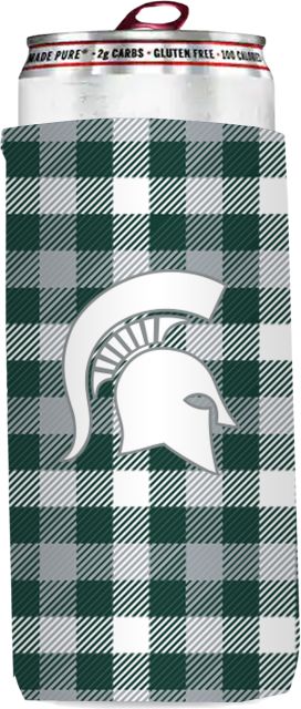 Michigan State University Slim Can Coozie