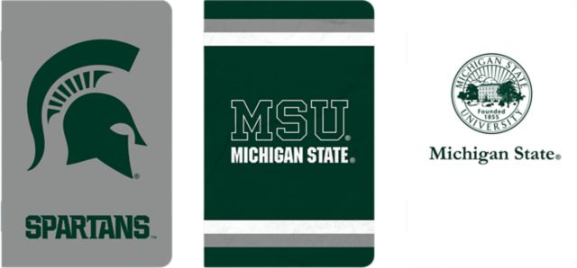 Michigan State University 3 Pack Mini Notebook