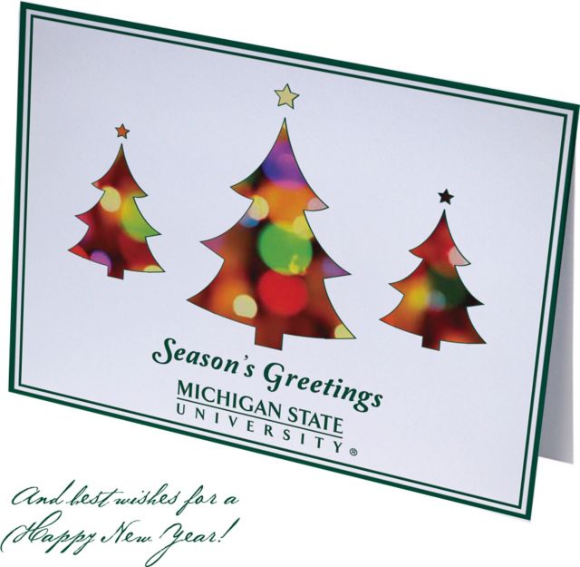 Michigan State University 10 Pack Holiday Cards Michigan State University