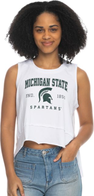 Michigan State University Spartans Women's Flowy Tank Top